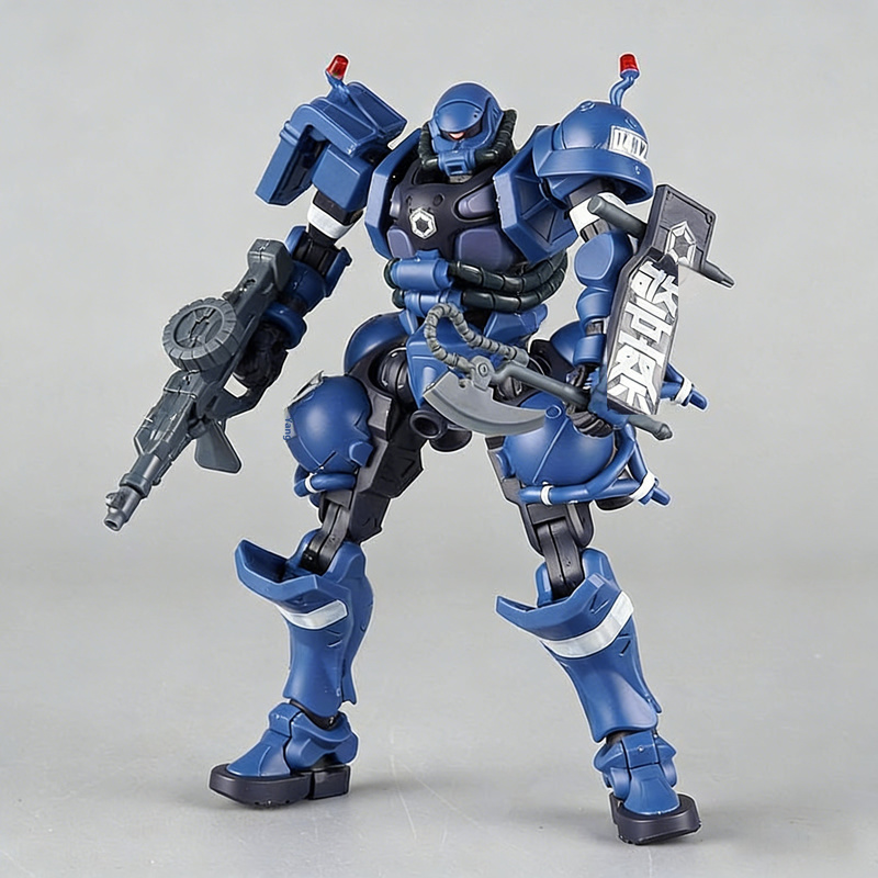 Model Kit Zaku - Gquuuuuux Military Police Zaku HG 1/144