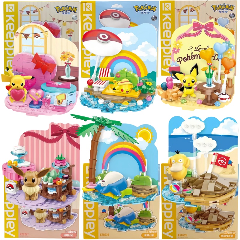 Model Kit Quick Pokemon - Blocs de construction à thème de