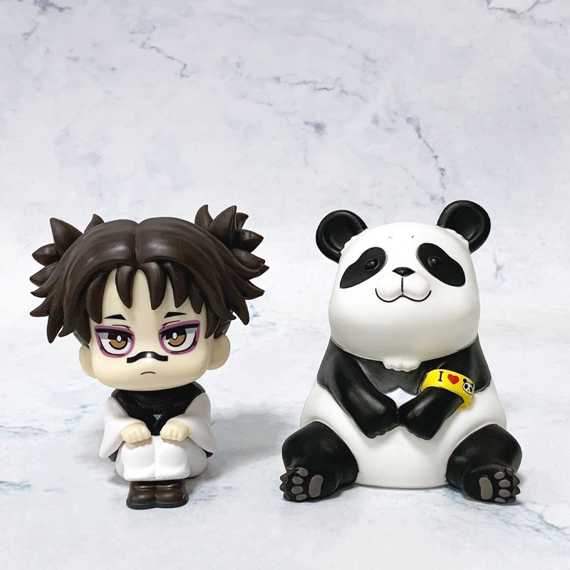 Model Kit Jujutsu Kaisen - Figurines mignonnes Choso & Panda de