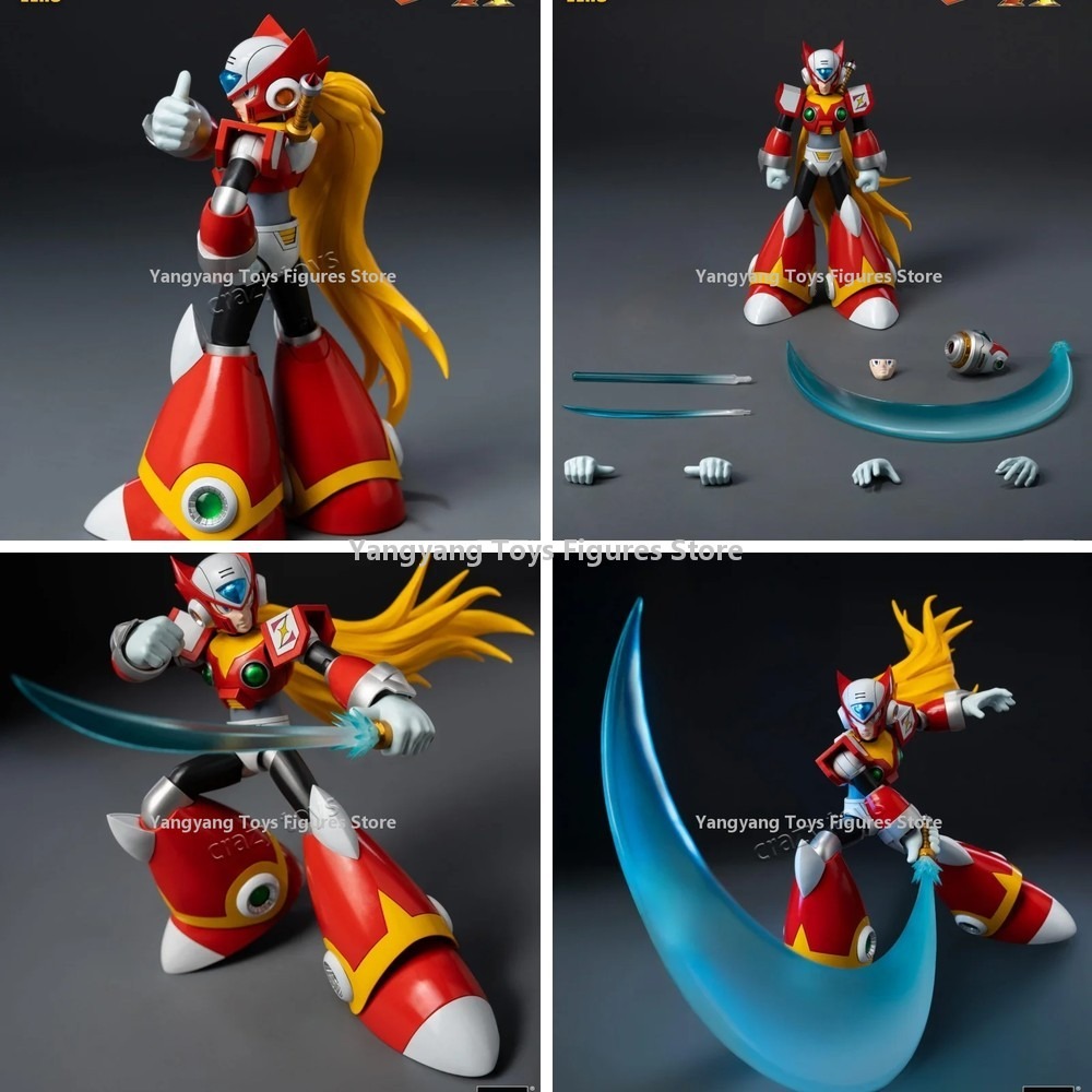 Mega Man X Model Kit - Figurine articulée de collection Threezero MDLX