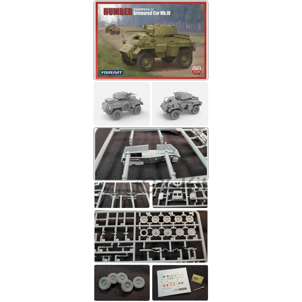 Model Kit Hobby - FOREART 2007 Maquette de véhicule blindé