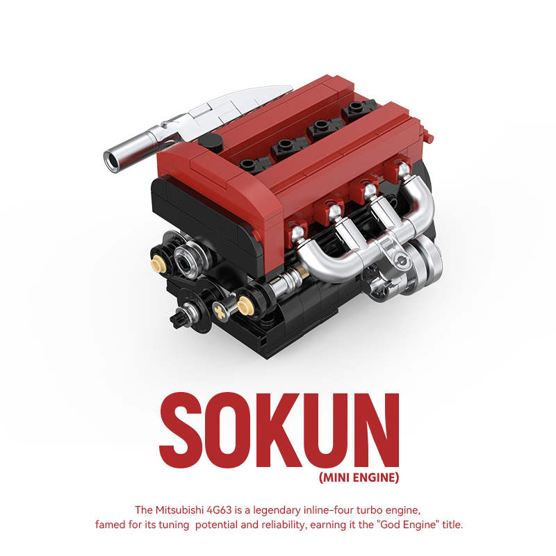 Model Kit Brand - Kit de construction de mini-moteur, briques