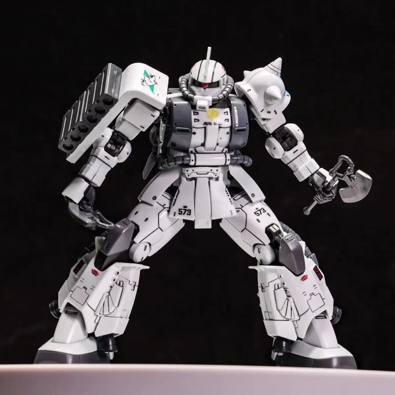 Model Kit Zaku - GTO ZAKU II loup blanc Shin