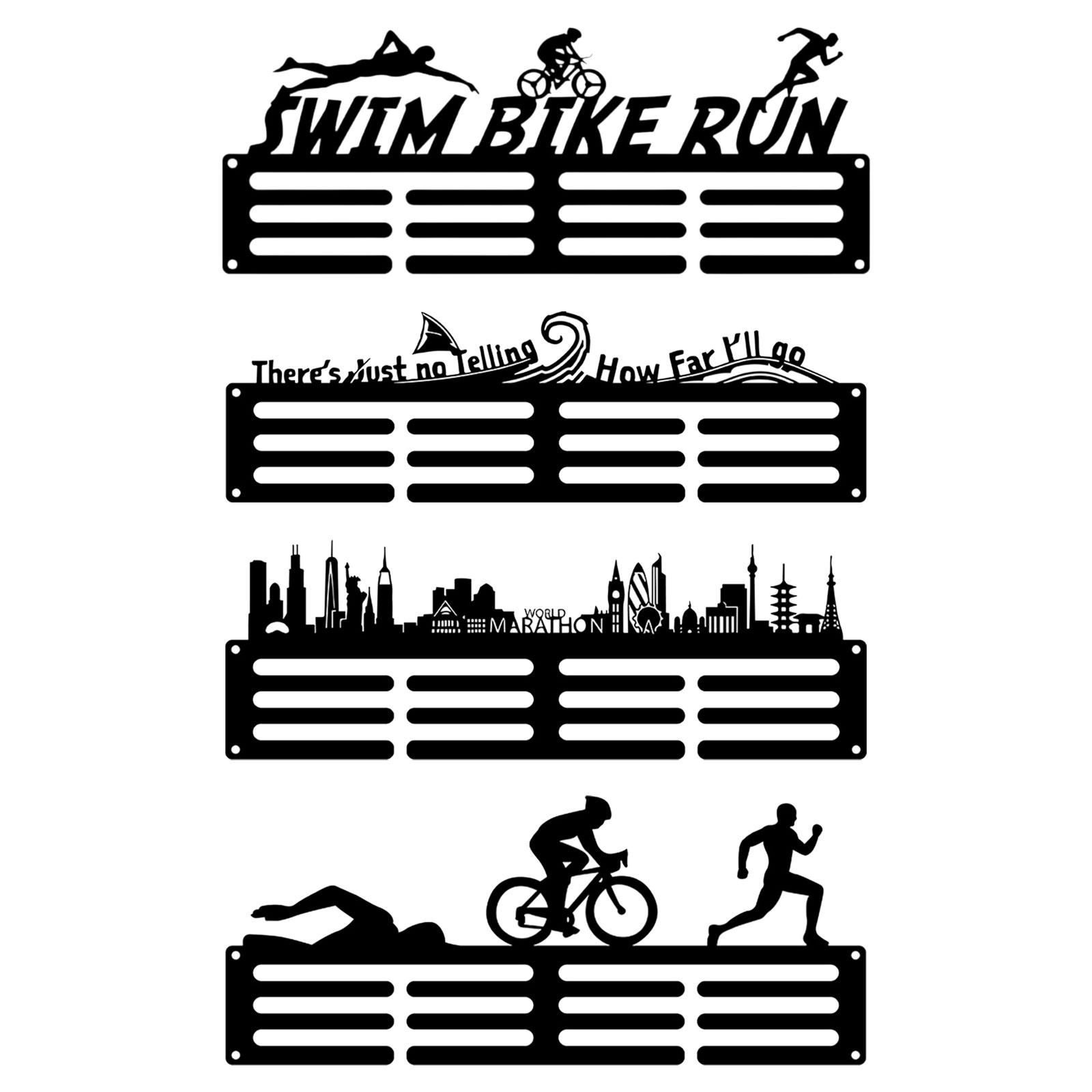 Model Kit Runner Organizer - Présentoir de médaille mural, support de