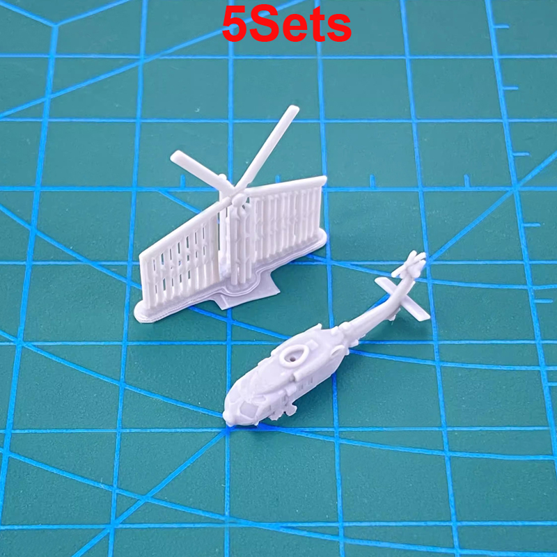 Model Kit Helicopter - 5 ensembles d'hélicoptère modèle Z-20, échelle