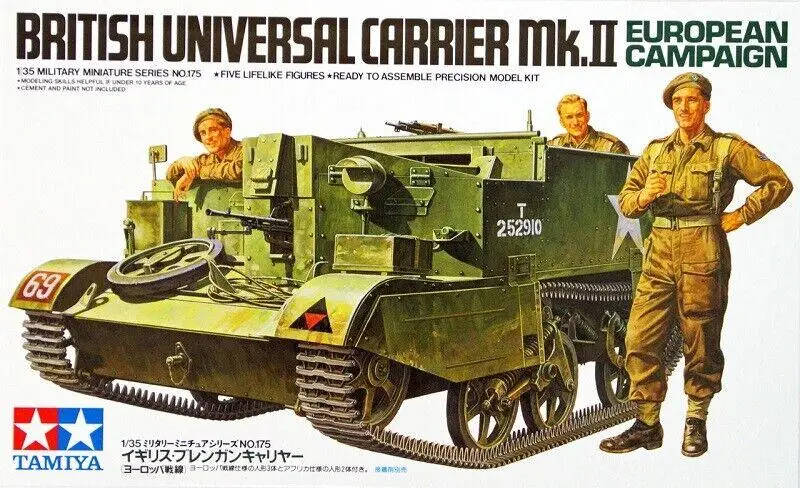Model Kit Hobby - Tamiya-Kit de construction de maquettes britanniques