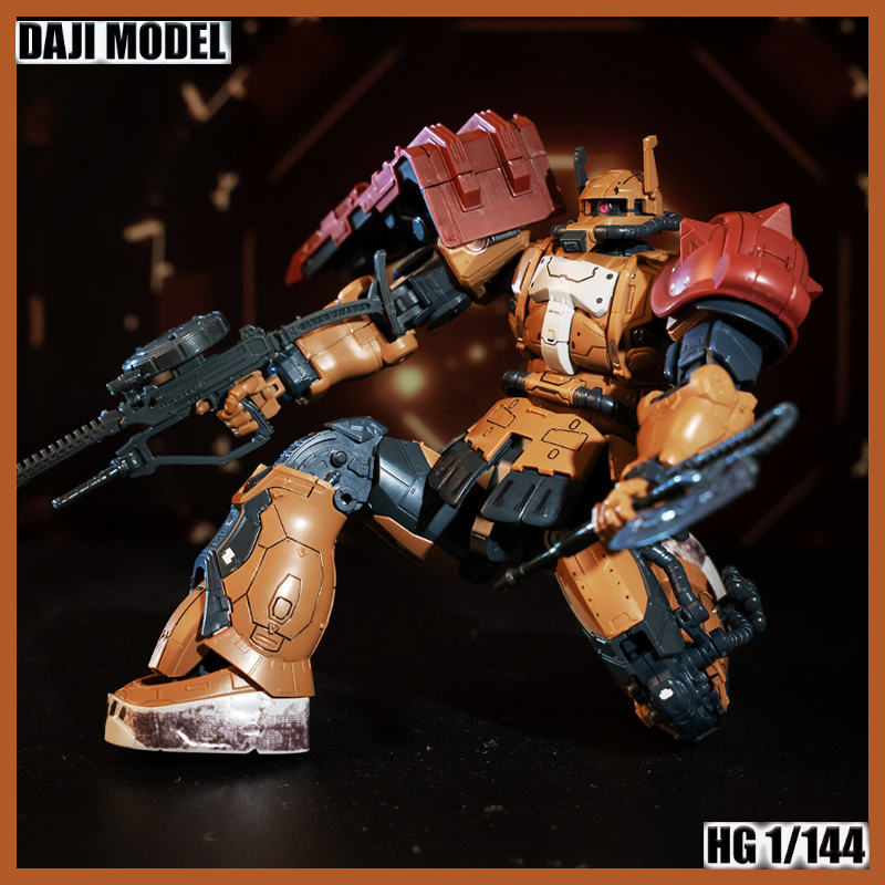 Model Kit Zaku - Nouveau modèle DAJI HG 1/144 MS-06F
