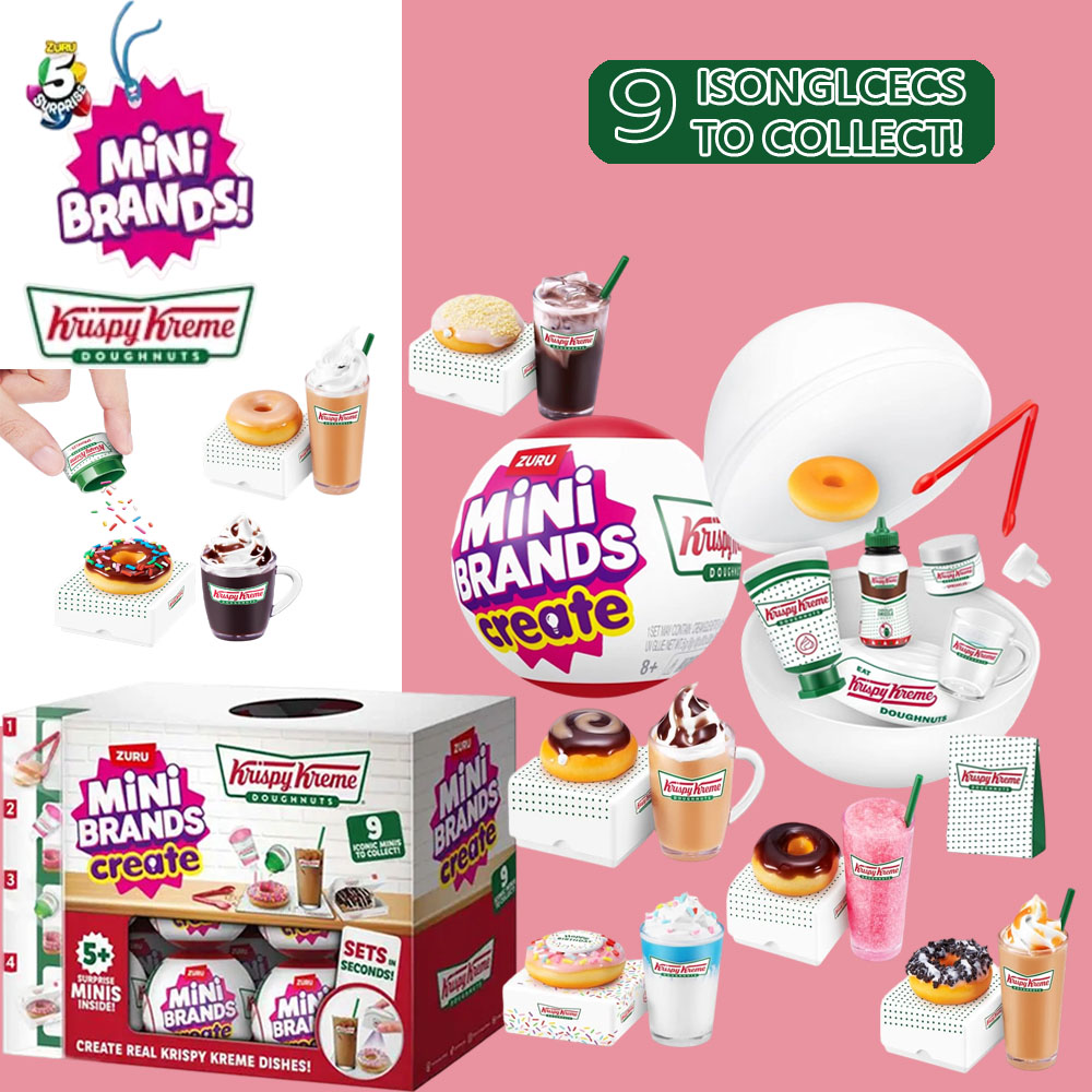 Model Kit Brand - Zuru Mini marques Krispy Kreme créer