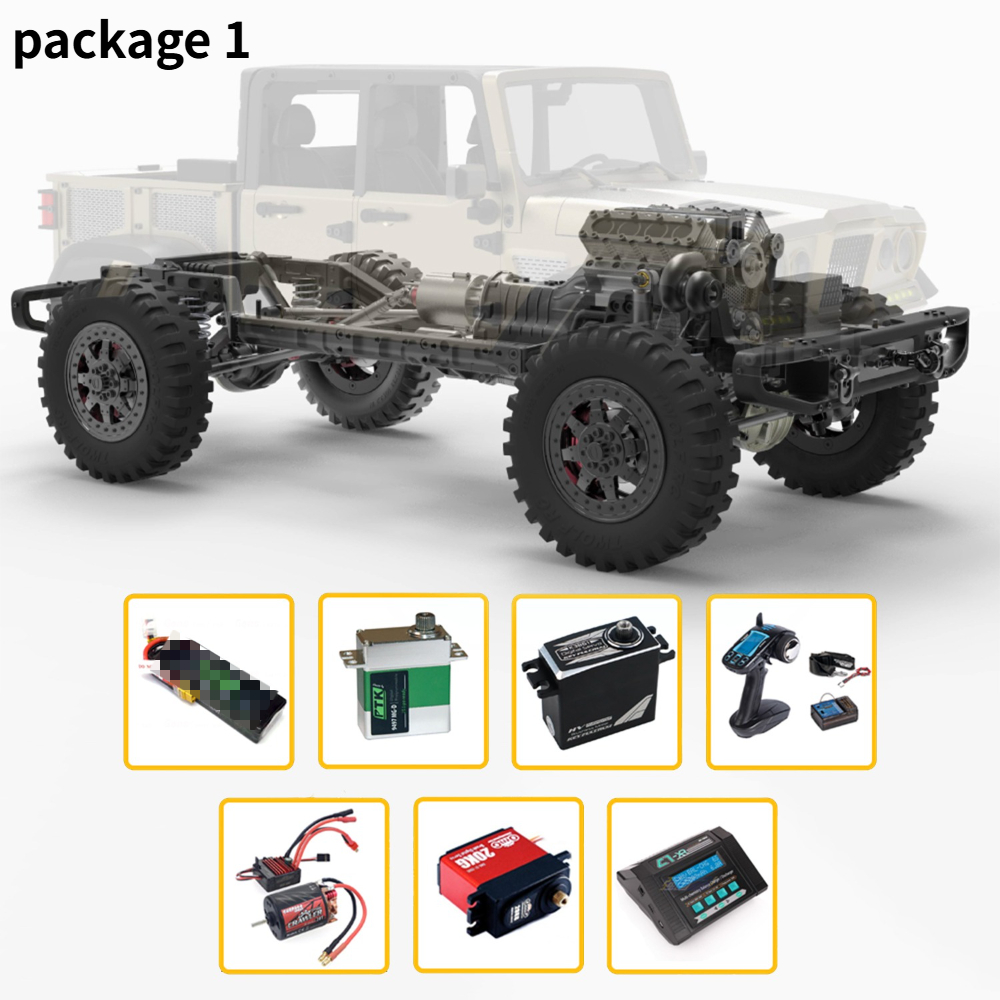 TWOLF 1/10 TW-715 4WD cadre en - Model Kit Engine V8 avis et prix