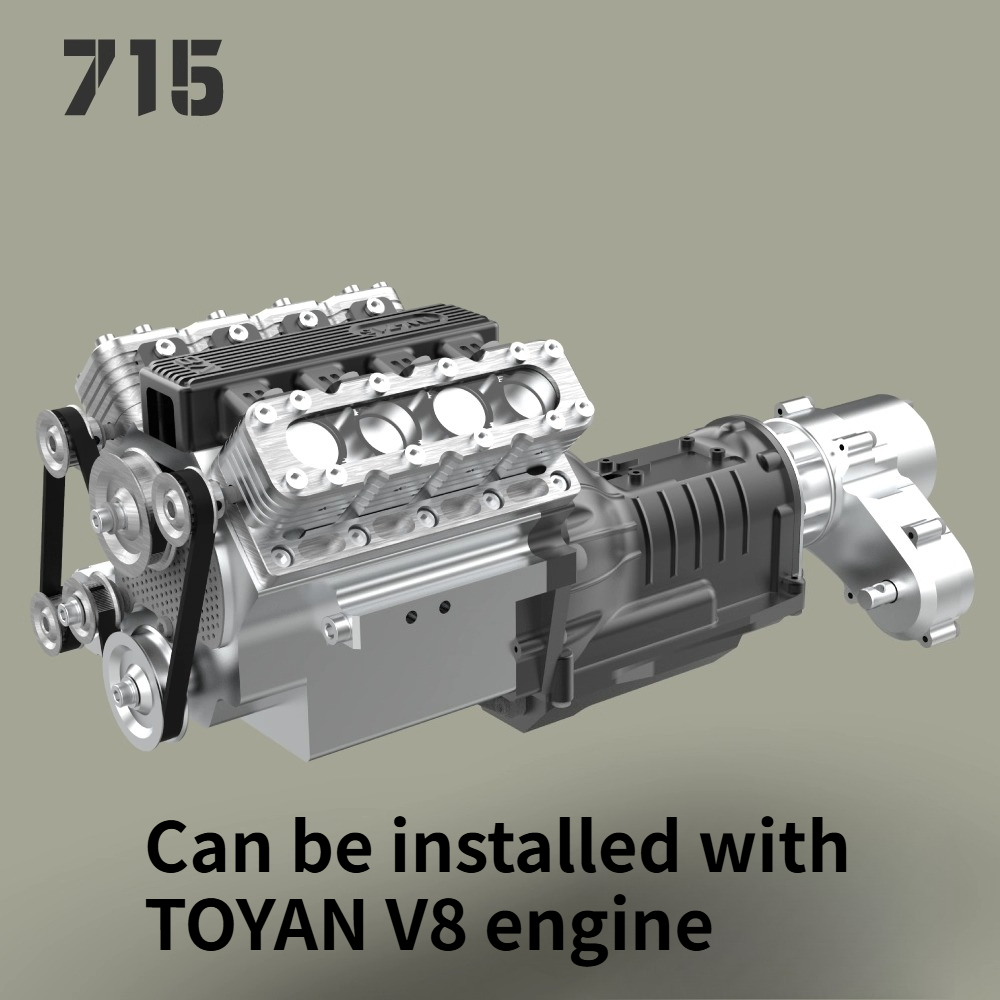 TWOLF 1/10 TW-715 4WD cadre en - Model Kit Engine V8 avis et prix