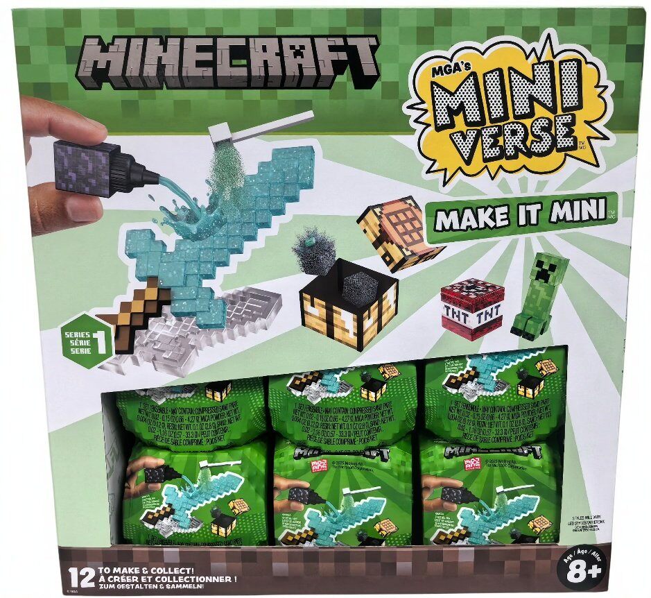 MGA Miniverse Minecraft Make I - Model Kit Hobby avis et prix