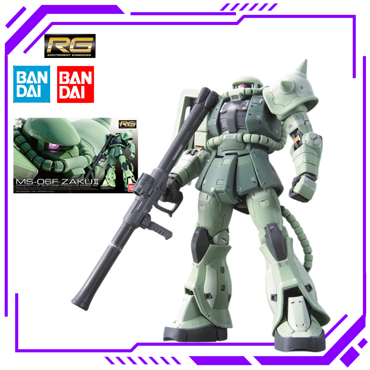 En stock Bandai RG 1/144 RX-78 - Model Kit Zaku avis et prix