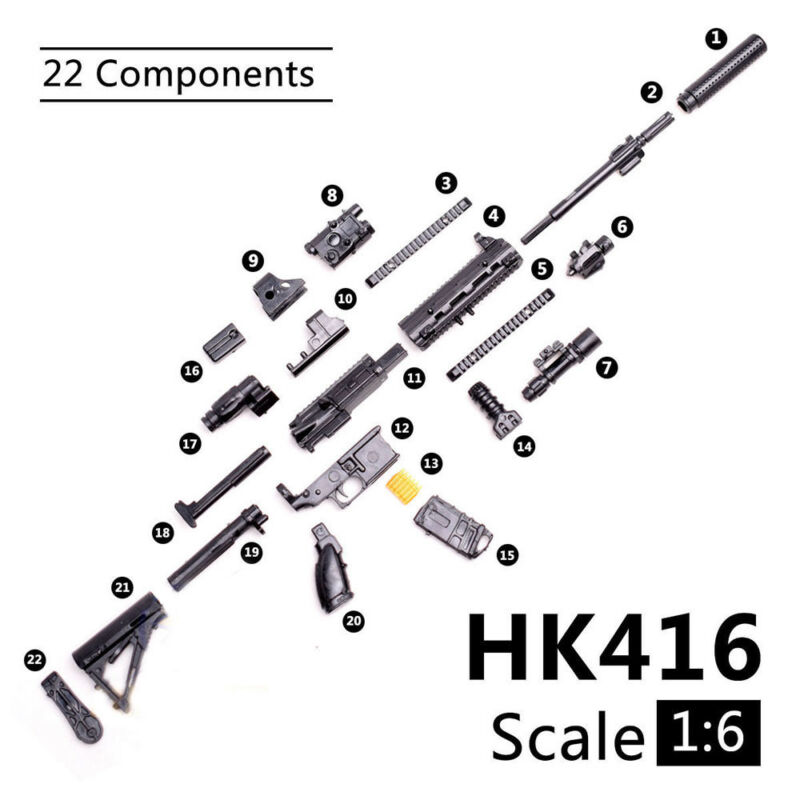 Modèle de pistolet miniature à - Model Kit Weapons avis et prix