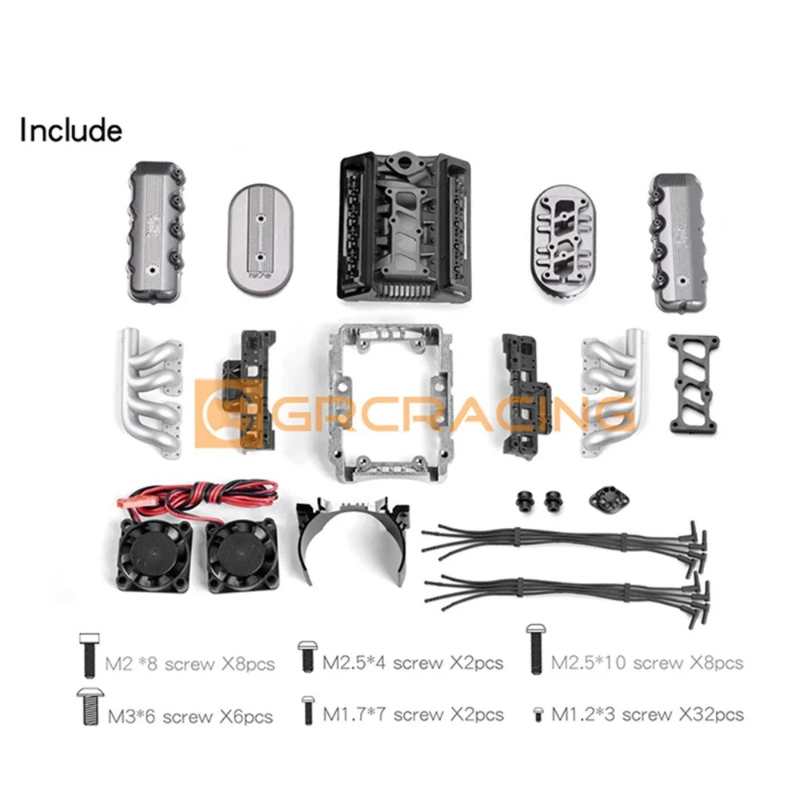 Radiateur de ventilateur de mo - Model Kit Engine V8 avis et prix