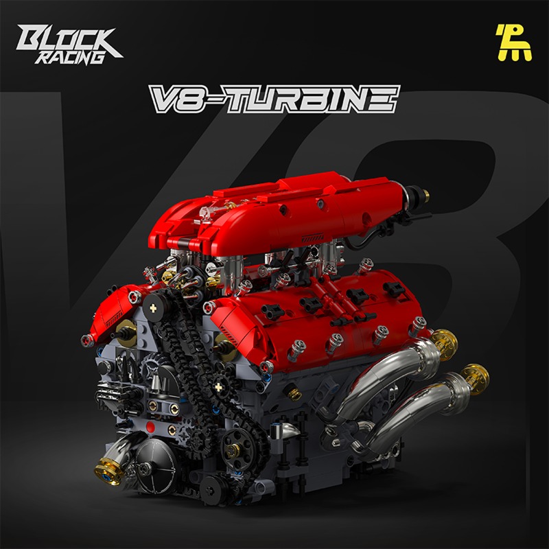 T5011 1370 pièces Kit de blocs - Model Kit Engine V8 avis et prix