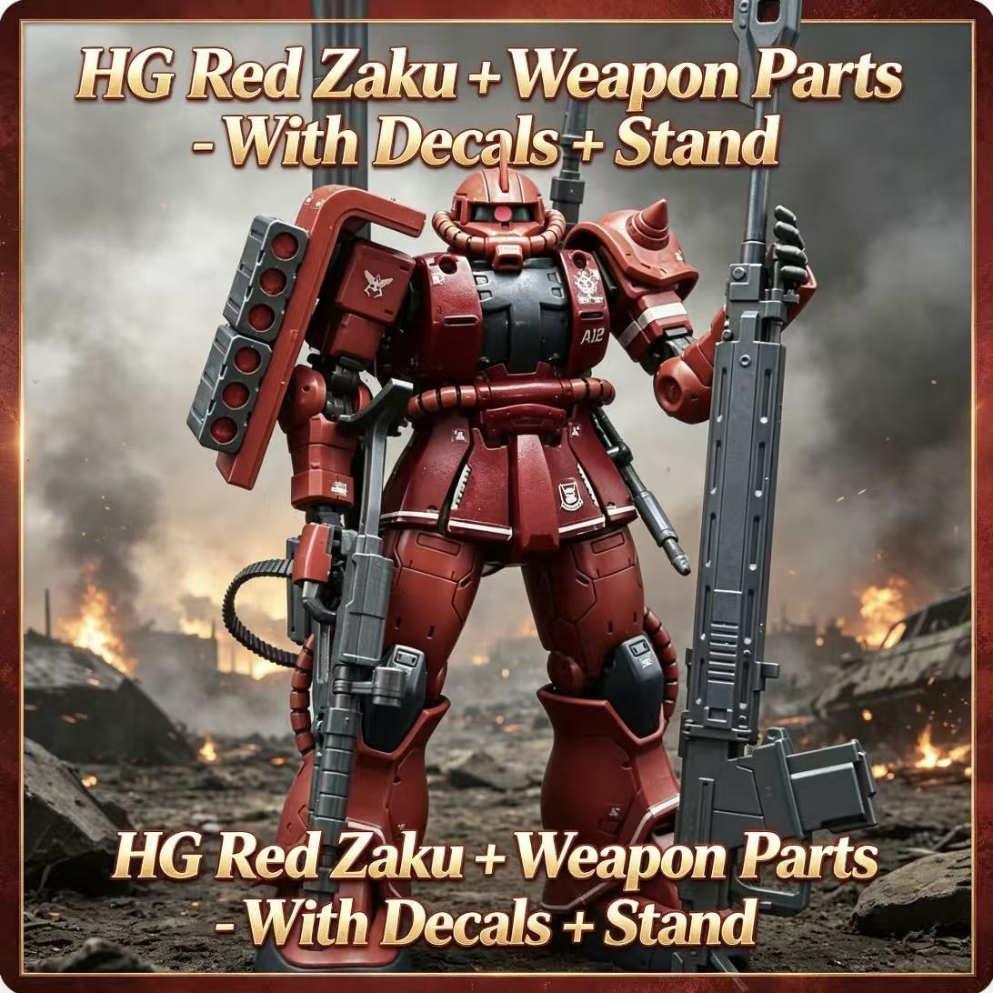 024HG Char's Custom Old Type R - Model Kit Zaku avis et prix