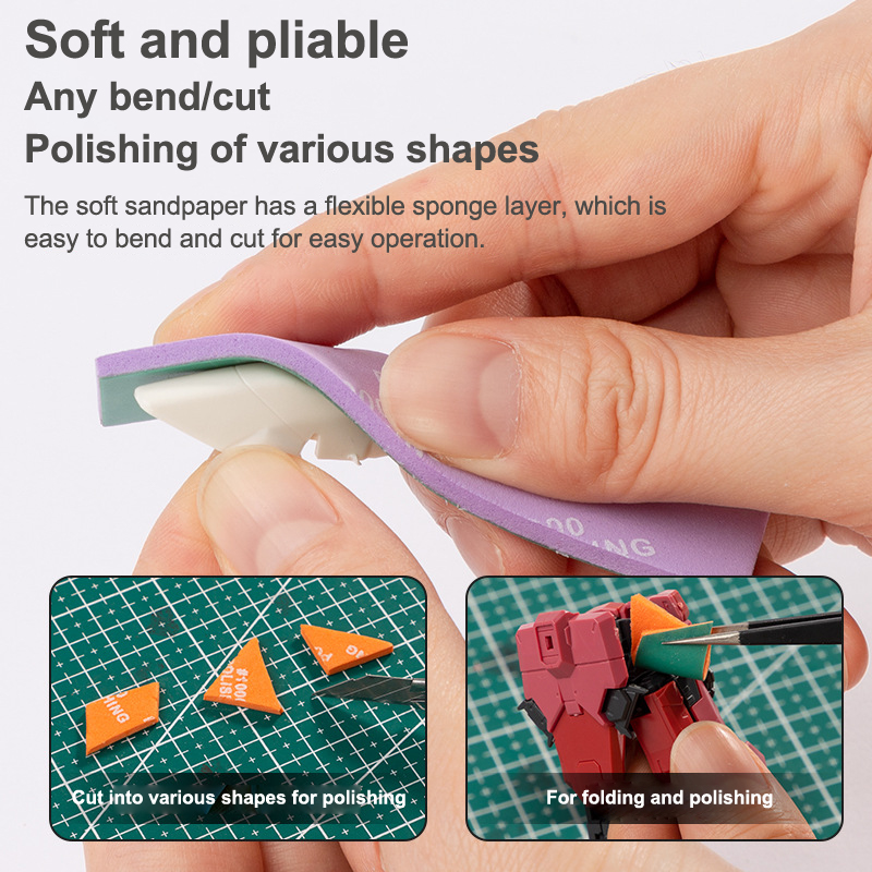 Bâtons de ponçage semi-rigides - Model Kit Tools avis et prix